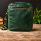 Pull Up Leather Cross Body Bag